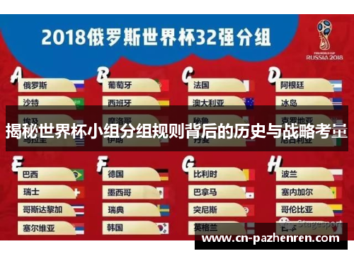 揭秘世界杯小组分组规则背后的历史与战略考量